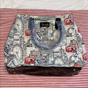 BRAND NEW HARRODS monochrome London Tote bag
